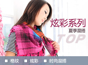女装广告中
