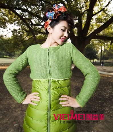 冬装保暖窝心羽绒服美丽温暖不冻人,最新服装图片-围益美商城