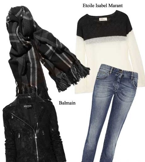 围巾巧搭新花样 街拍达人就是你