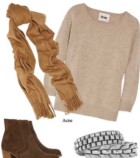 围巾巧搭新花样 街拍达人就是你,最新服装图片-围益美商城