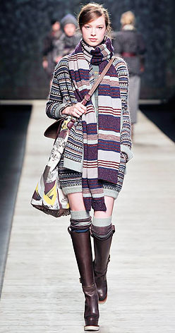 跟着Model学fashion,最新服装图片-围益美商城