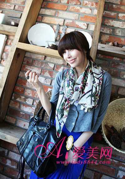  围巾控看过来 秋季多种系法随你搭  