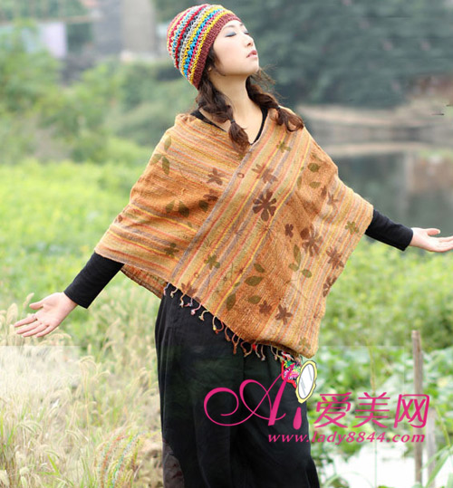  围巾控看过来 秋季多种系法随你搭  