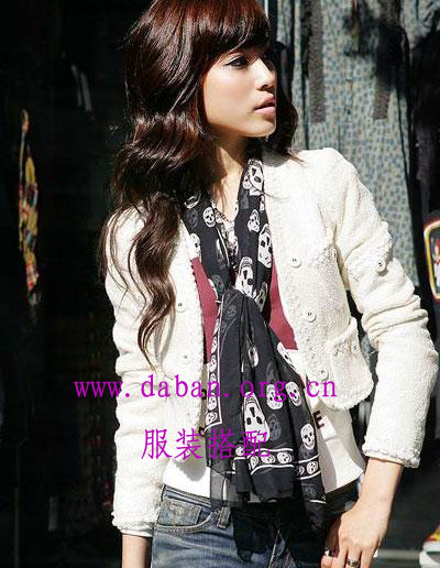 围巾 秋冬不可缺少的一道风景