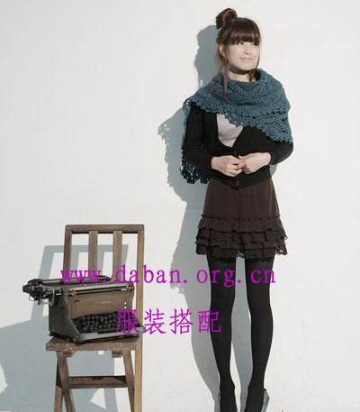 围巾 秋冬不可缺少的一道风景