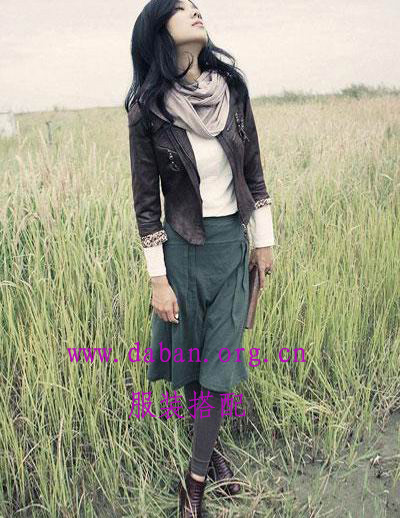 围巾 秋冬不可缺少的一道风景