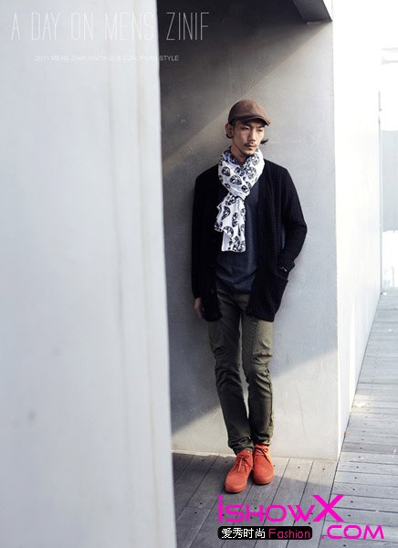 围巾打造完美男人,最新服装图片-围益美商城