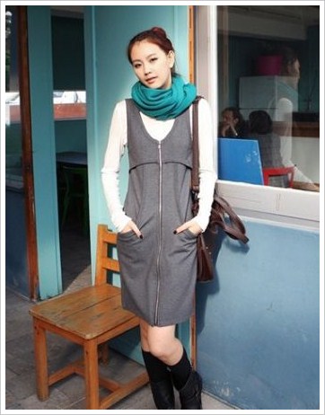 鲜亮高档色围巾