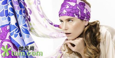 丝巾带来百变魅力,最新服装图片-围益美商城
