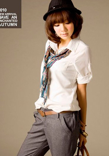 时髦TOMBOY衬衫 穿出型女性感