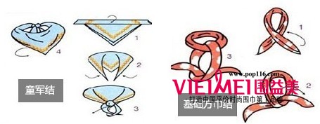 怎样系小丝巾 系法图解 心细的女人最美,最新服装图片-围益美商城