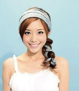 夏日丝巾小清新 甜美优雅系出来,最新服装图片-围益美商城