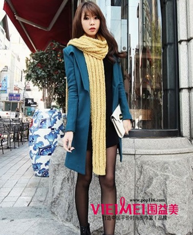 达人风范 围巾让你颈上添花 时尚大人专注,最新服装图片-围益美商城