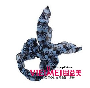 初夏丝巾轻逸 巧花心思搭配时尚,最新服装图片-围益美商城