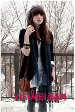 新款围巾巧搭配,最新服装图片-围益美商城