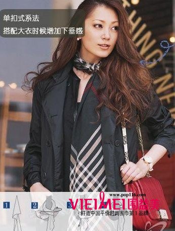 各种颜色围巾搭配更重要,最新服装图片-围益美商城