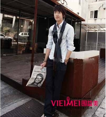 2012最新男人围巾百搭,带给你不同的自信,最新服装图片-围益美商城