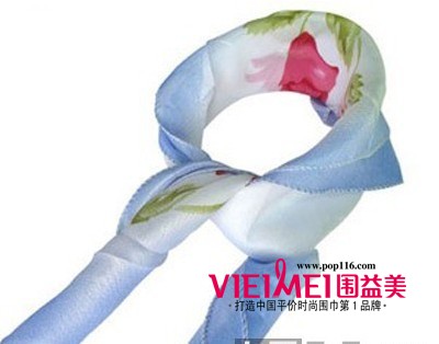 方巾搭配 时尚春夏新体验 新视觉感受,最新服装图片-围益美商城