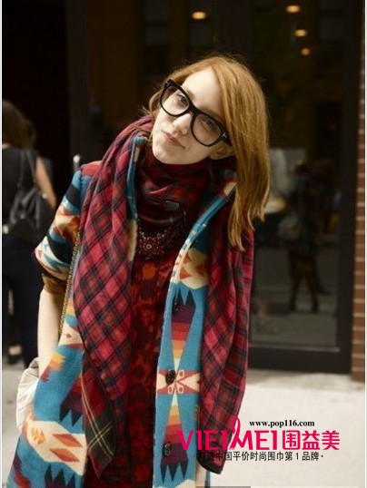 巧用围巾 其实美可以就这样 如此的简单,最新服装图片-围益美商城