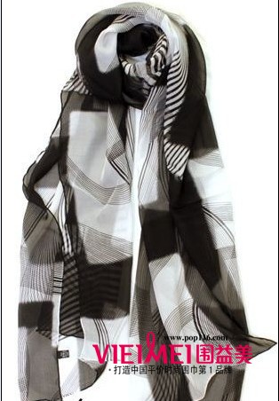 不一样的光芒 不一样的丝巾不一样的显现,最新服装图片-围益美商城