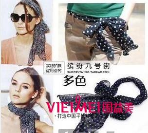美女示范围巾新搭法 新一代的不断出新,最新服装图片-围益美商城