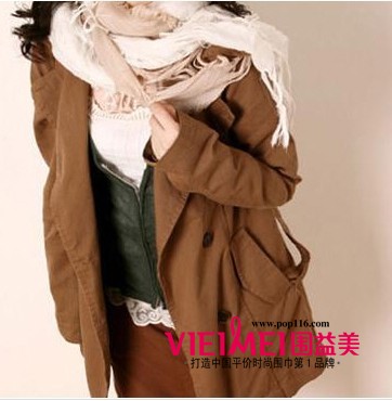 为着明星转 看明星是如何搭配围巾的,最新服装图片-围益美商城