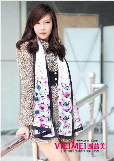 时尚丝巾 时尚围益美,最新服装图片-围益美商城