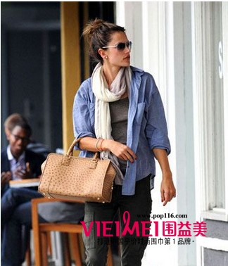 满足现代年轻人各种场合的时尚围巾,最新服装图片-围益美商城