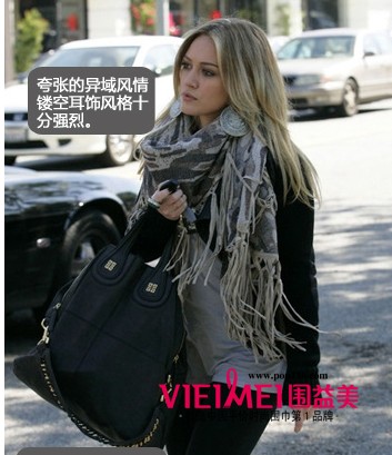 时尚围巾 提升气质修饰身材,最新服装图片-围益美商城