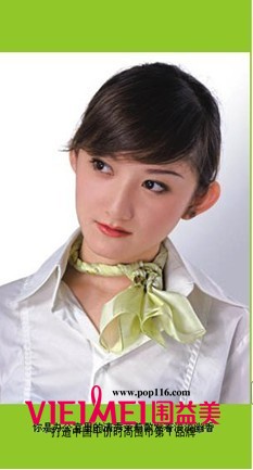 飘飘欲舞的丝巾   与你的长发呼应,最新服装图片-围益美商城