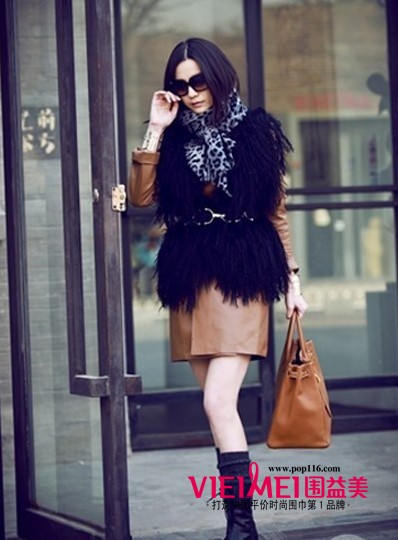 围巾控MM们快来看看吧，围益美时尚让你眼花缭乱,最新服装图片-围益美商城