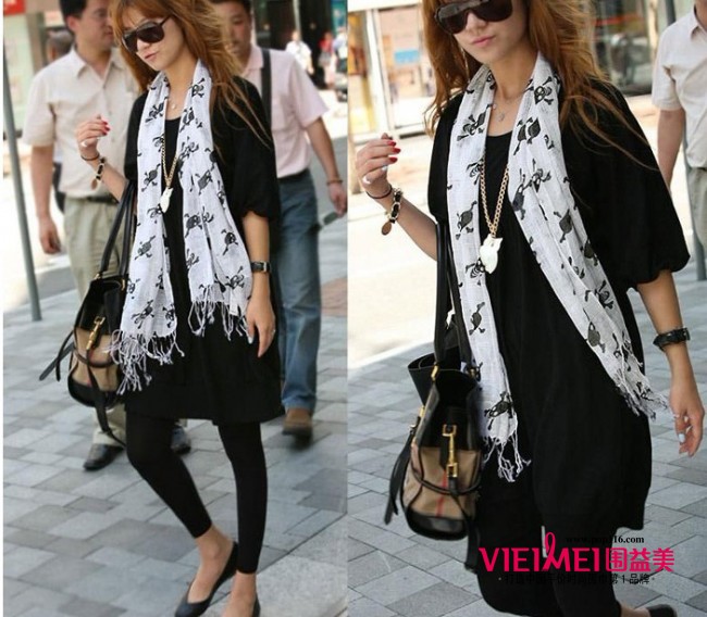 围益美丝巾 春天时尚的首选,最新服装图片-围益美商城