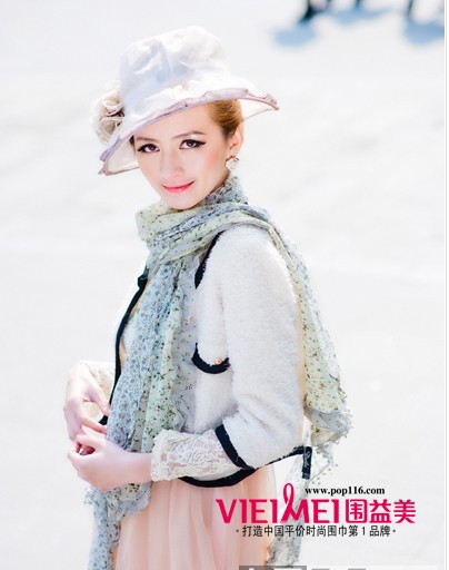 围巾和帽子，御寒威力十足哦,最新服装图片-围益美商城