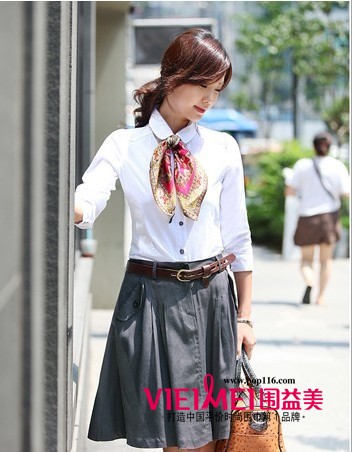 丝巾风情，丝丝关情，清新淡雅，日久弥香!,最新服装图片-围益美商城