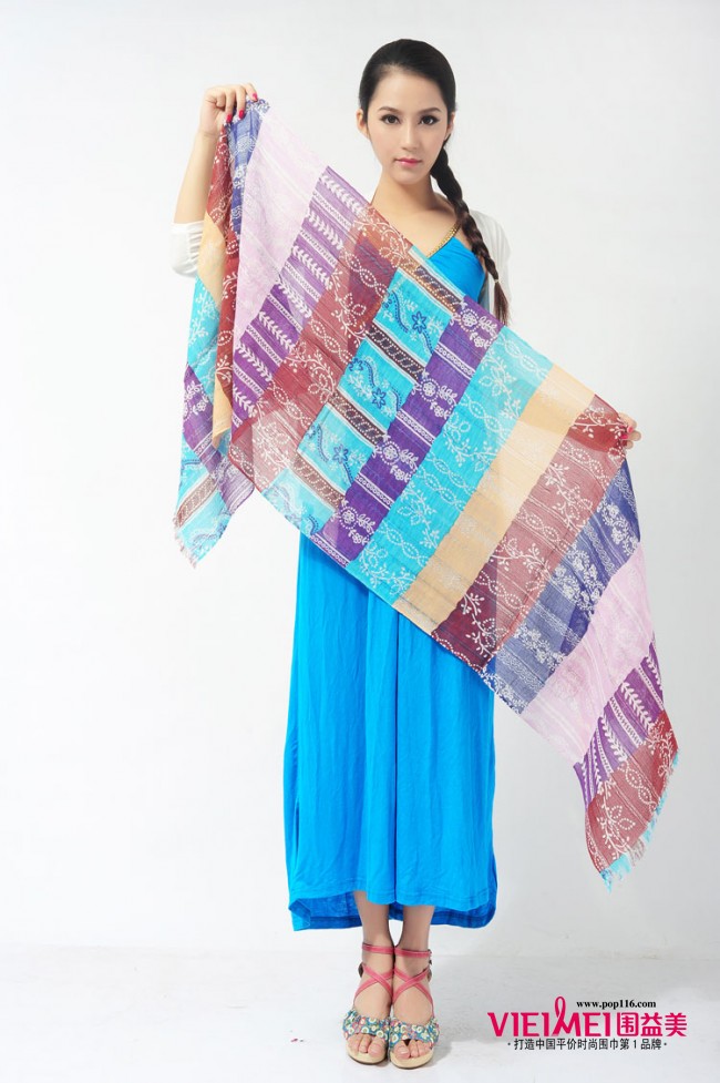 丝巾材质知多少？ 教你如何选择丝巾,最新服装图片-围益美商城