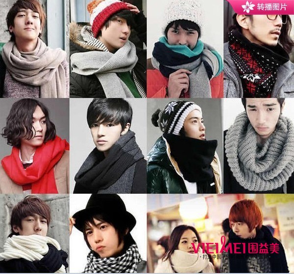 丝巾的灵魂在于灵动，所以你需要让你的思绪飘扬,最新服装图片-围益美商城