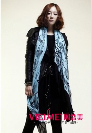 最新2012新款优雅围巾风格独特,最新服装图片-围益美商城
