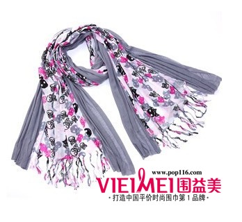 特殊围巾新品上市 围益美围巾天堂天天出新,最新服装图片-围益美商城
