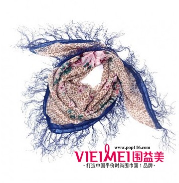 时尚丝巾绕法 绕出美丽俏佳人,最新服装图片-围益美商城