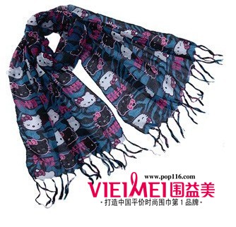 时尚丝巾让你颈上添花 围益美带给你时尚的气息,最新服装图片-围益美商城