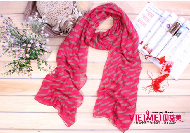 丝巾72变  哪种适合你,最新服装图片-围益美商城