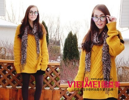 美丽学堂达人带你走进围巾的世界,最新服装图片-围益美商城