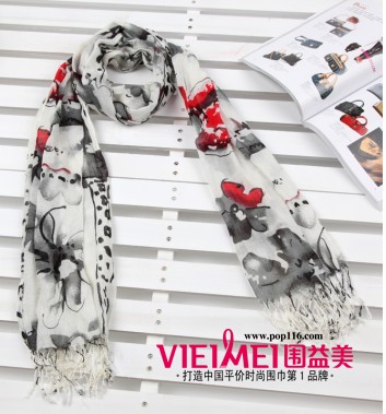 打造潮感十足的冬季围巾,最新服装图片-围益美商城