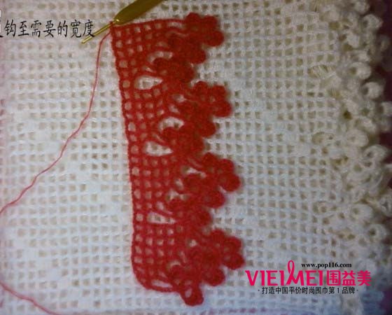 围益美围脖的编织织法图解,最新服装图片-围益美商城