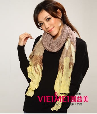 女士最爱的时尚潮品 百搭围巾,最新服装图片-围益美商城