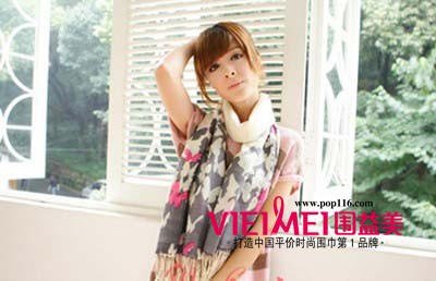 WYM丝巾搭配出气质女皇,最新服装图片-围益美商城