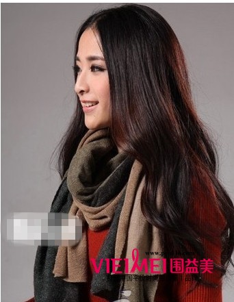 冬天潮搭  少不了时尚围巾的味道 可爱小女人 给你小清新,最新服装图片-围益美商城